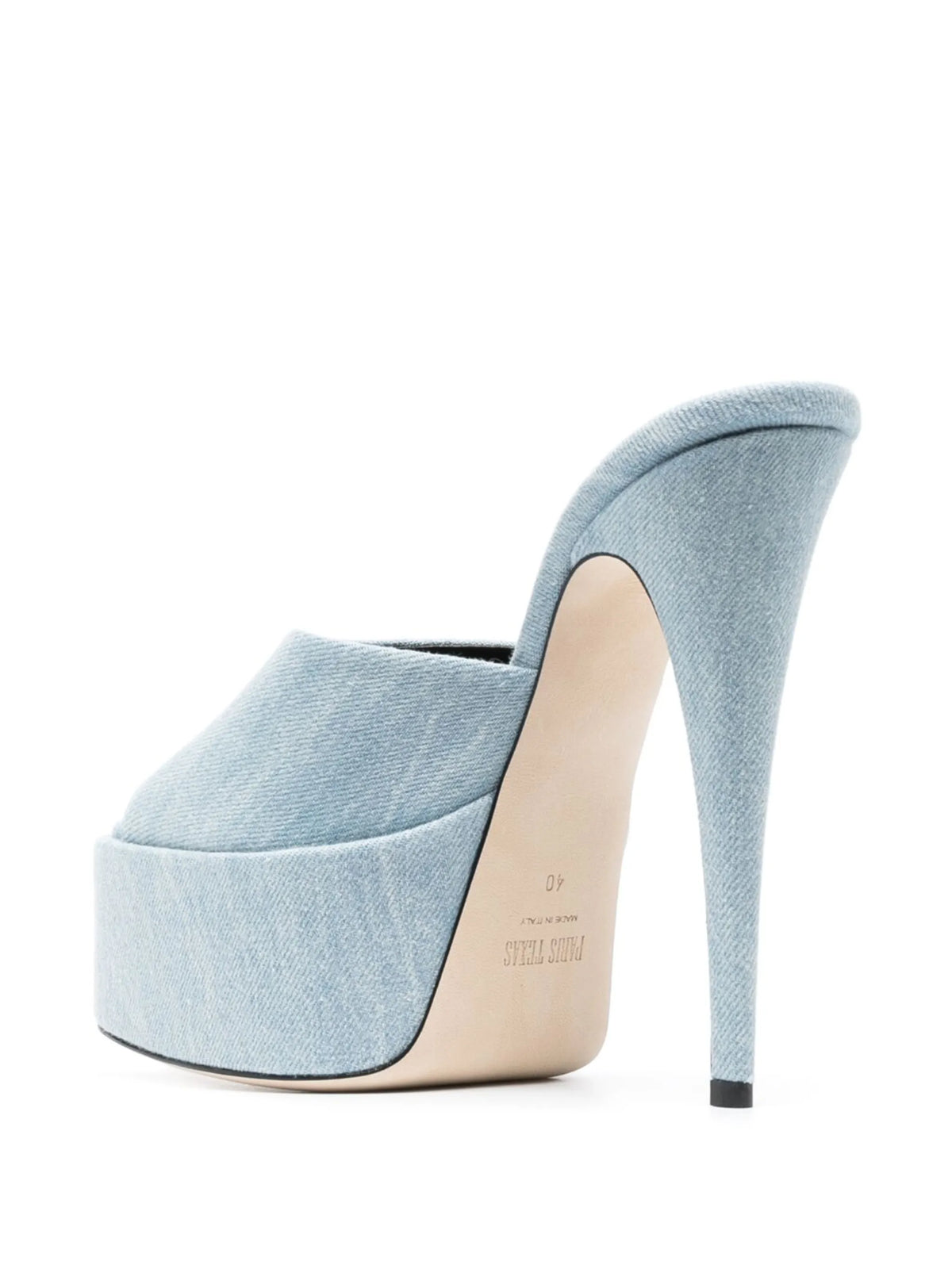 Paris Texas - 145mm Marina Denim Sandals