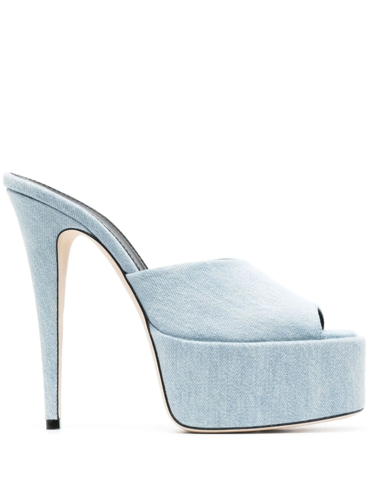 Paris Texas - 145mm Marina Denim Sandals
