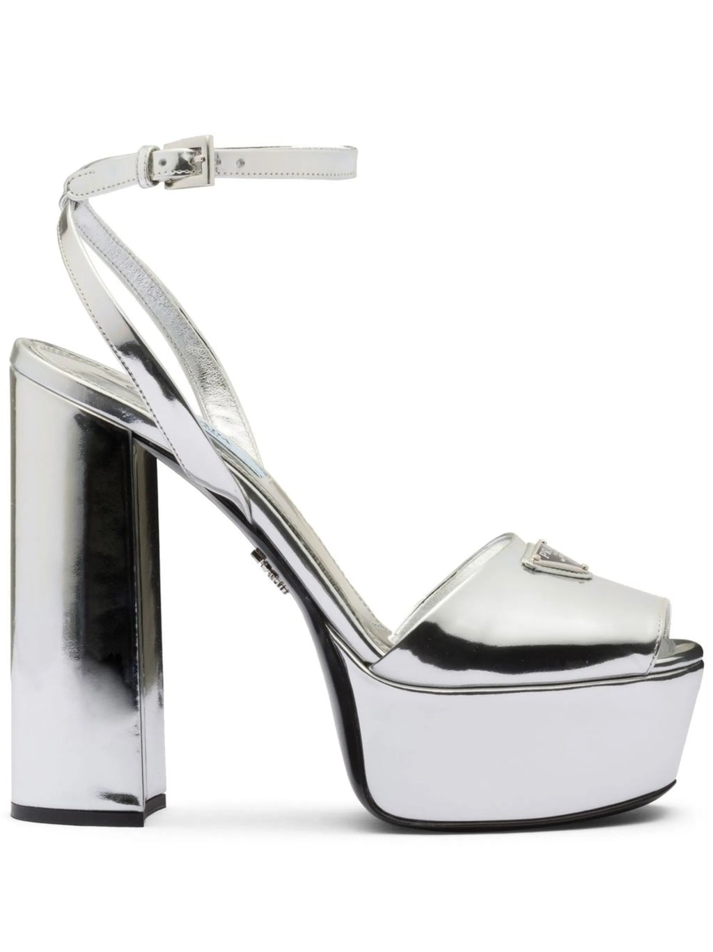 Prada - Leather Platform Sandals