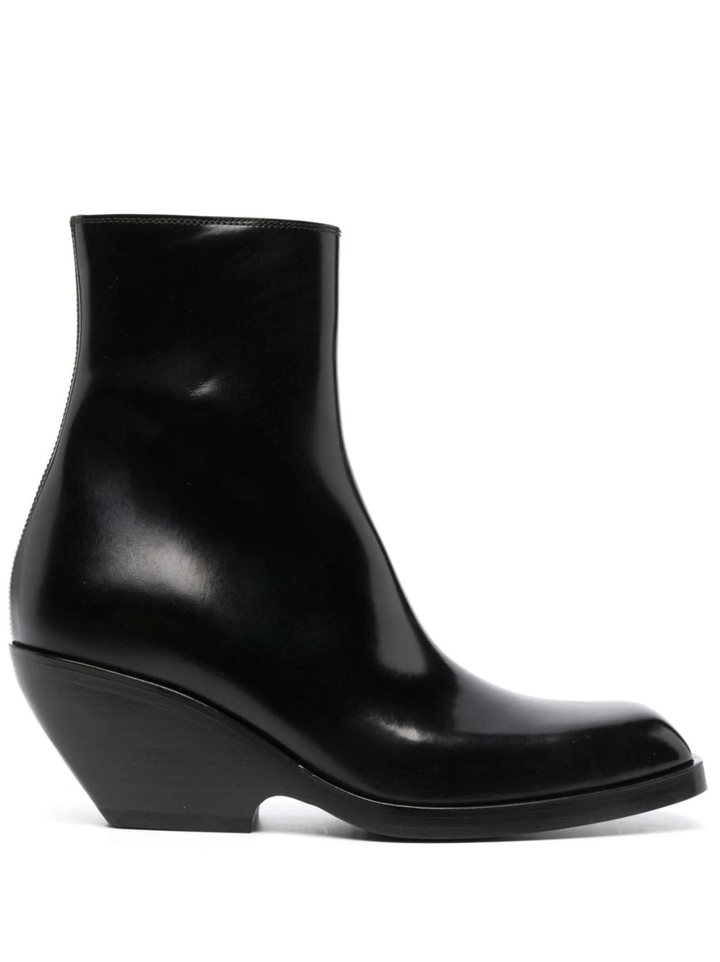 Khaite - Square-toe Ankle Boots