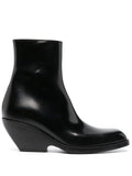 Khaite - Square-toe Ankle Boots