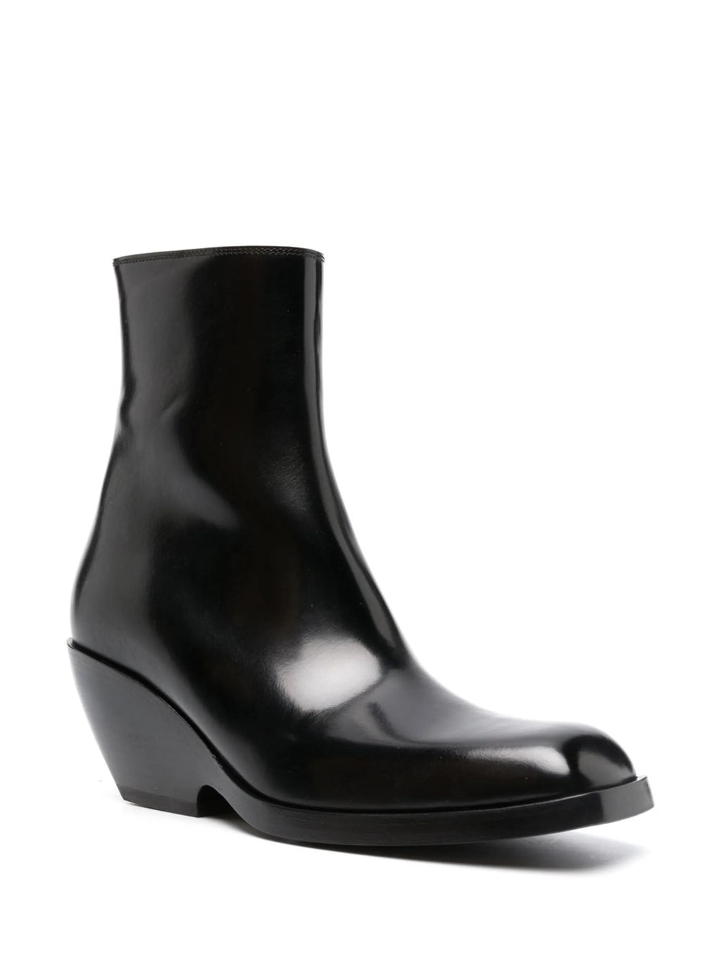 Khaite - Square-toe Ankle Boots