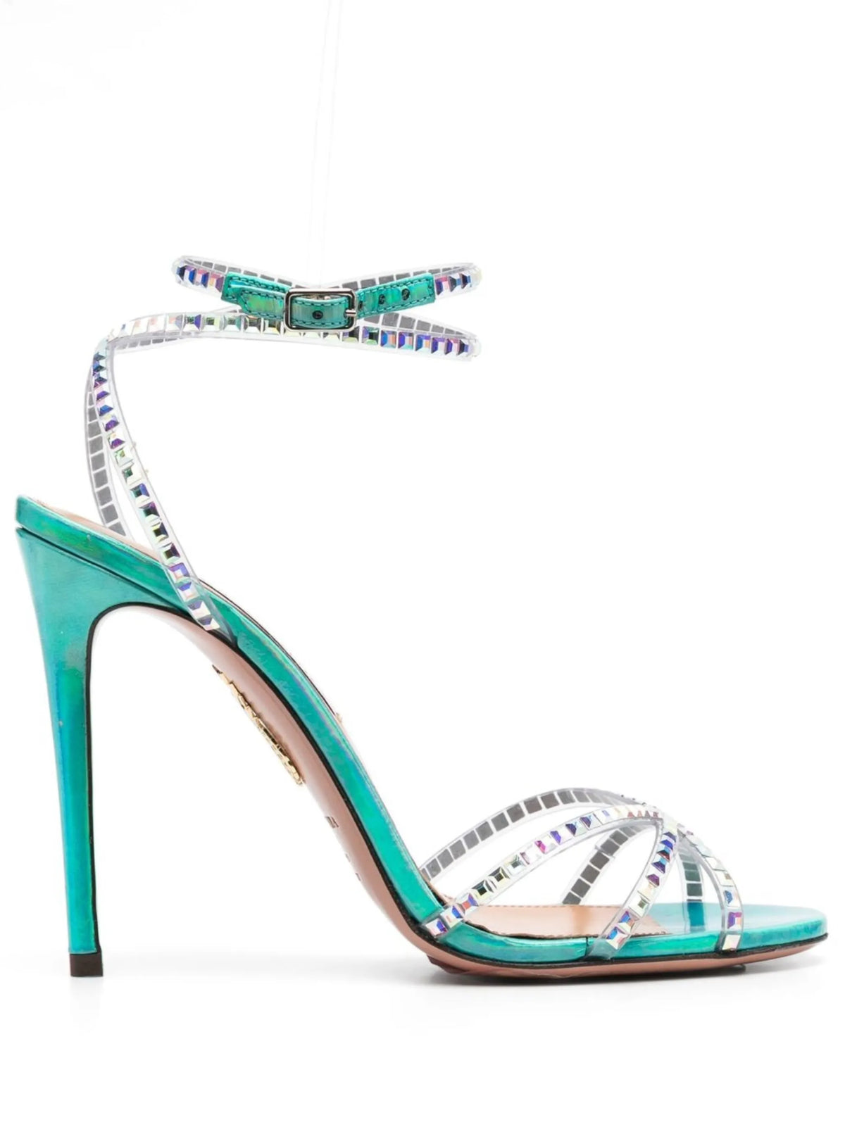 Aquazzura - Dance Crystal-embellished 105mm Sandals