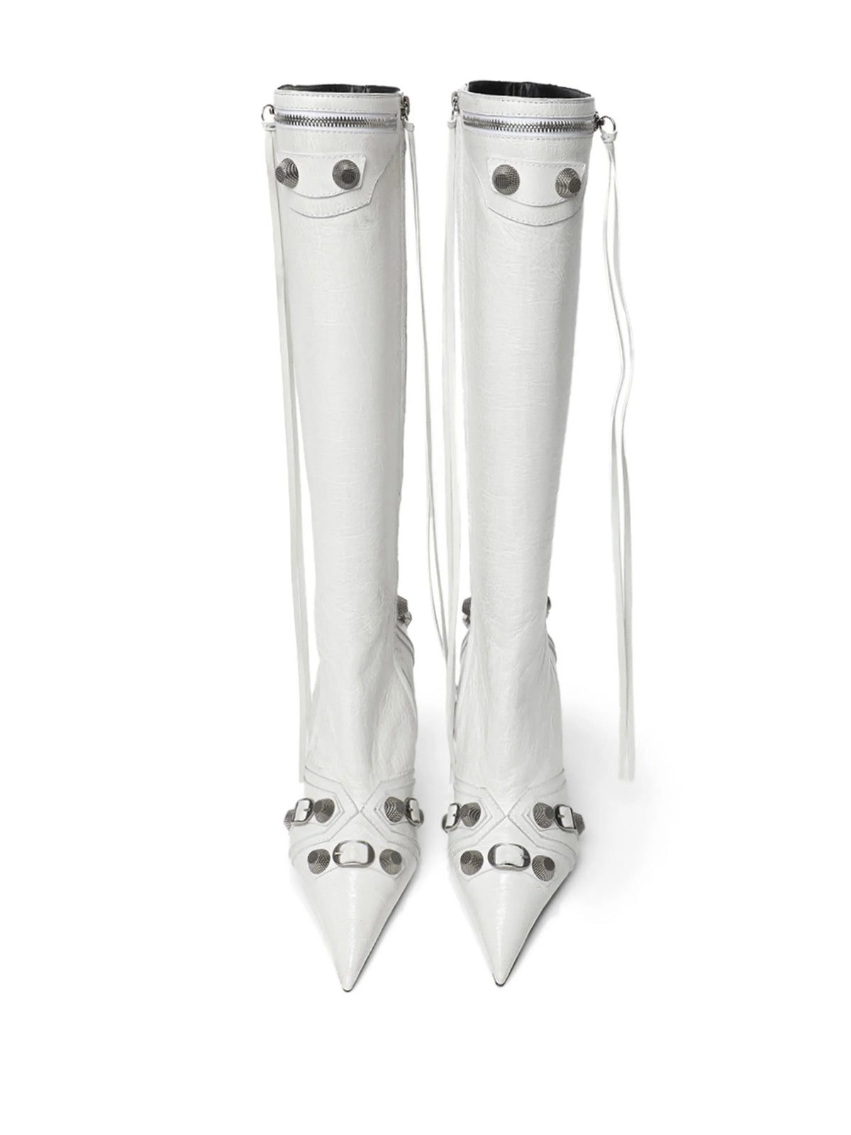 Balenciaga - Cagole Point-toe Boots