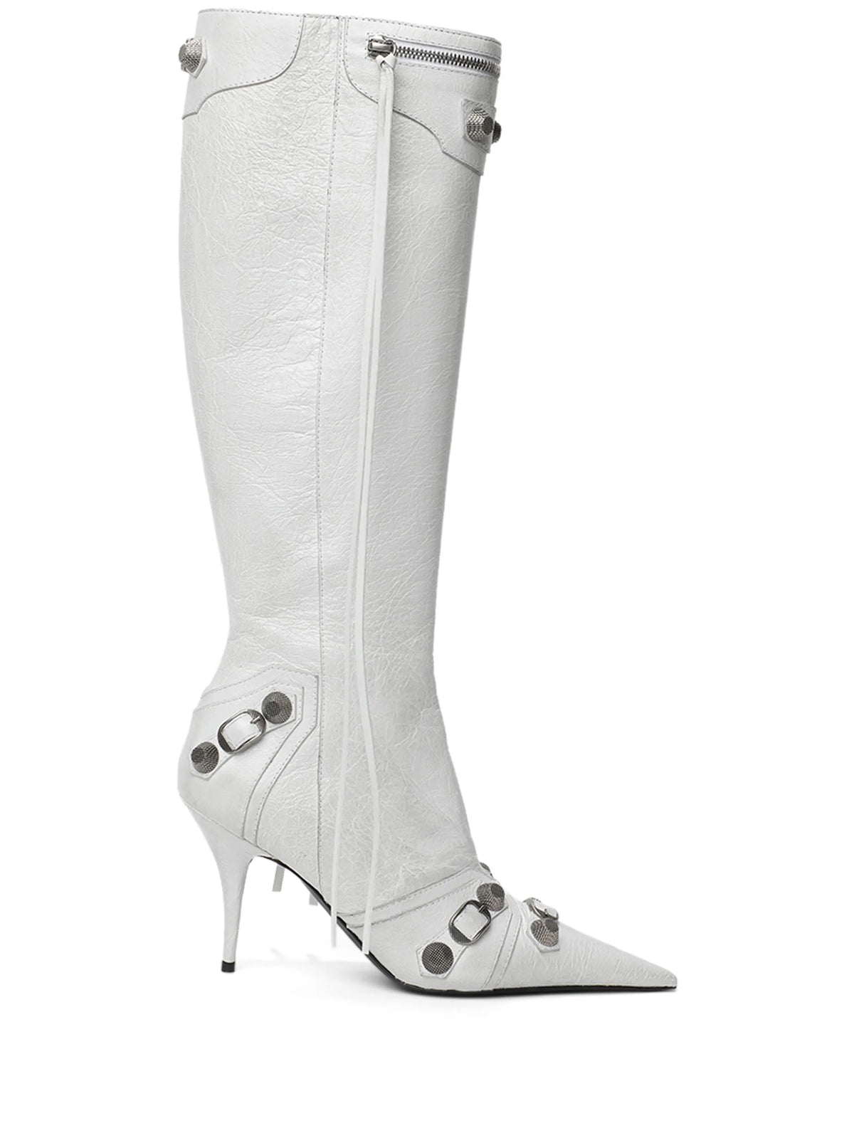 Balenciaga - Cagole Point-toe Boots