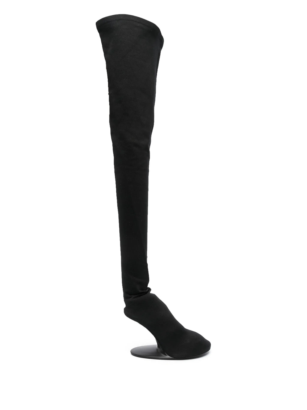Balenciaga - Abstract-heel Thigh Boots