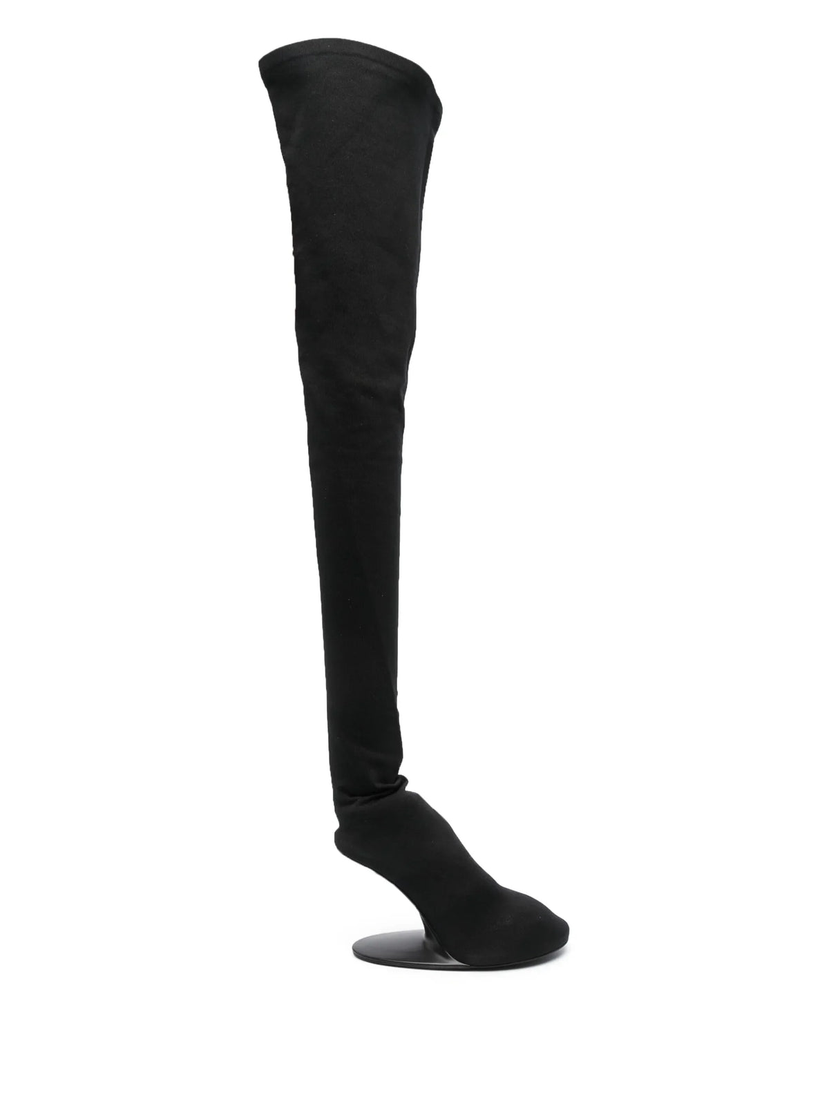 Balenciaga - Abstract-heel Thigh Boots