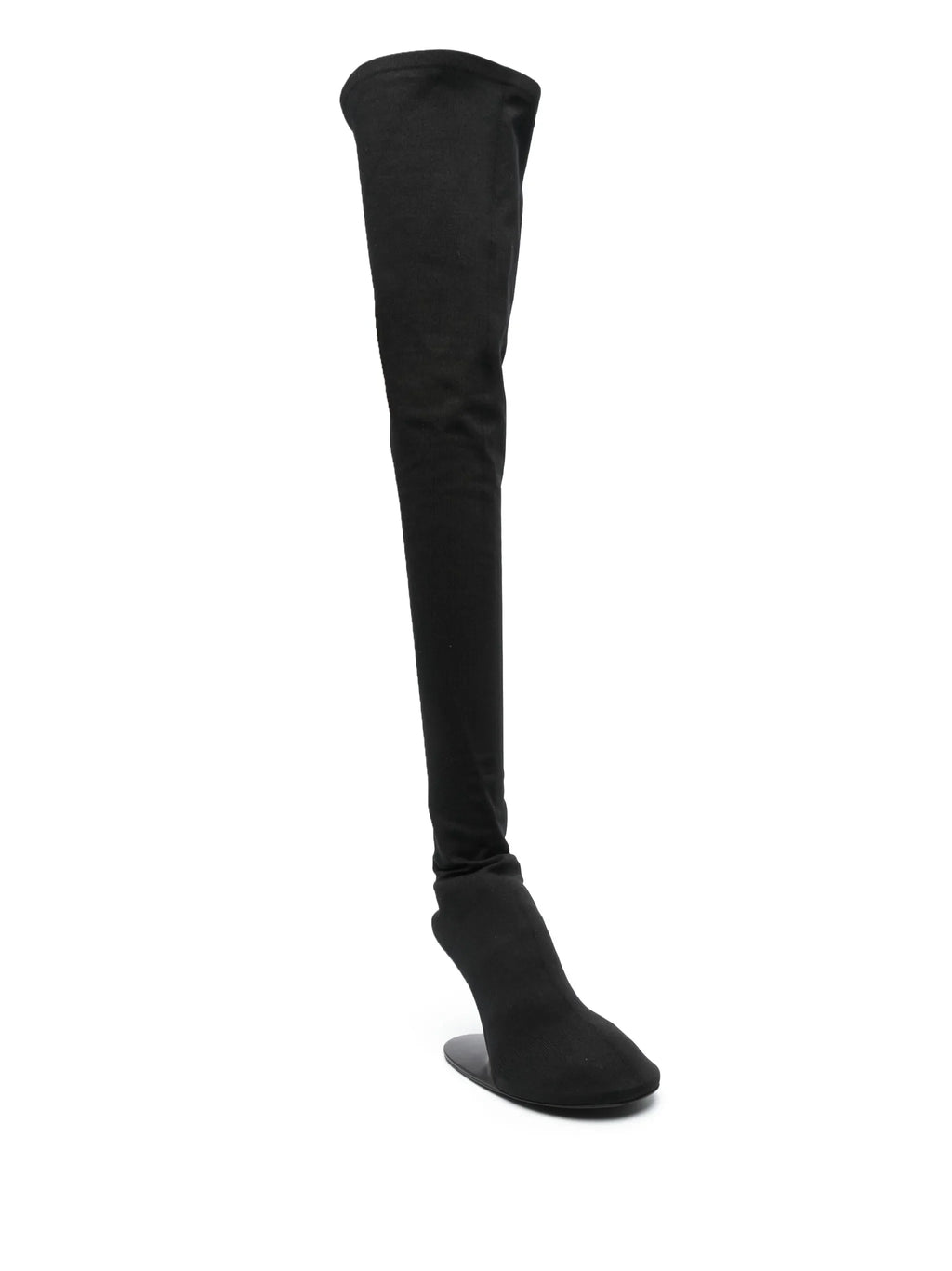Balenciaga - Abstract-heel Thigh Boots