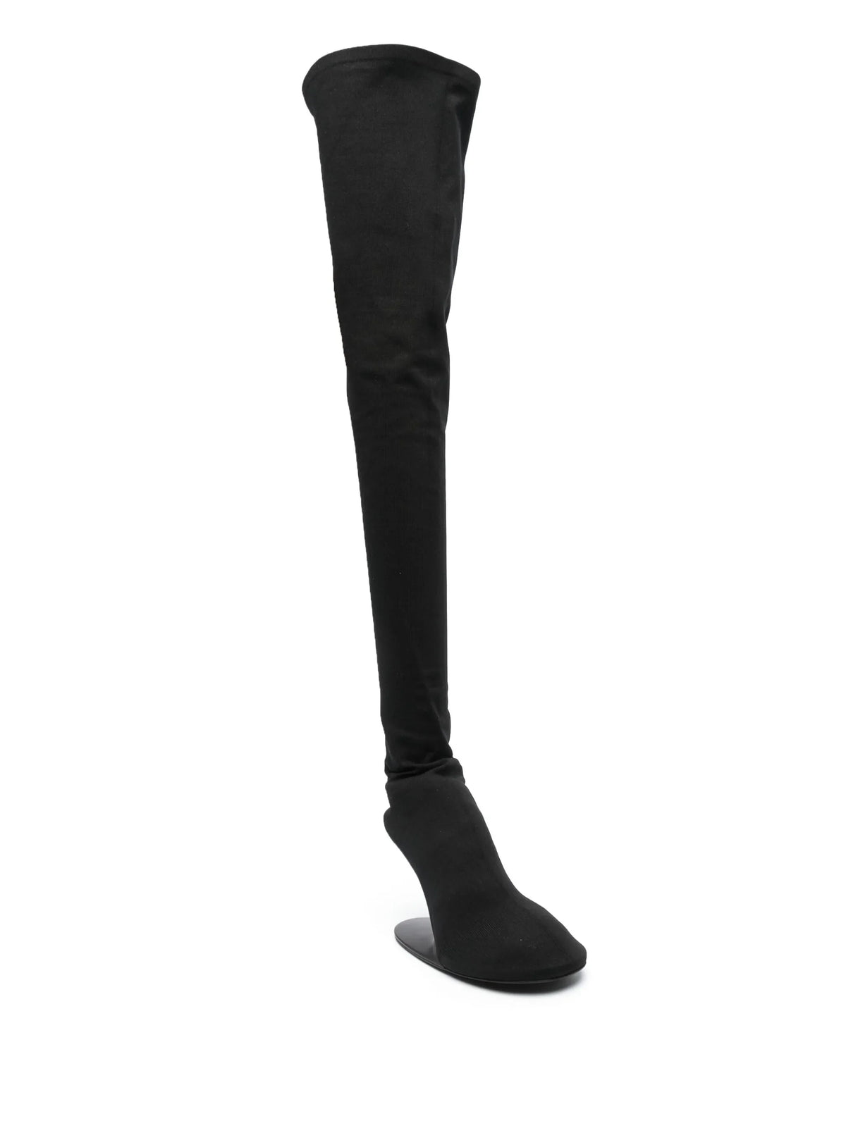 Balenciaga - Abstract-heel Thigh Boots