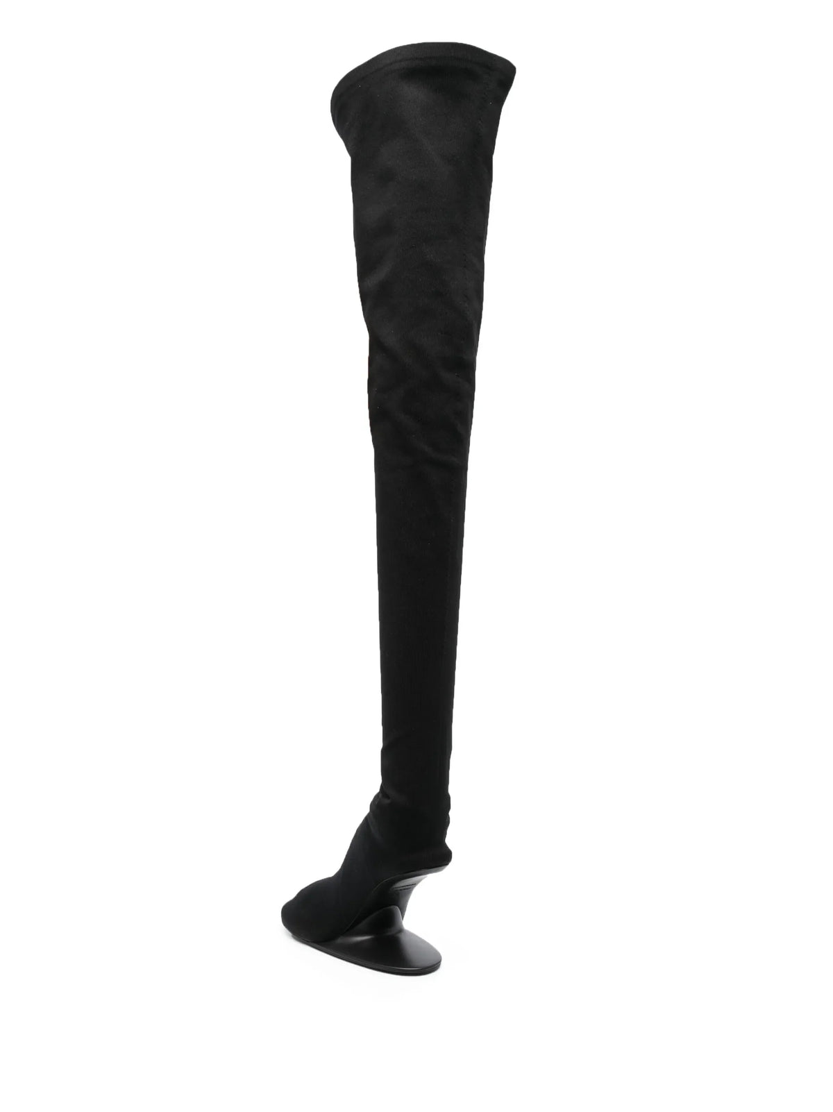 Balenciaga - Abstract-heel Thigh Boots