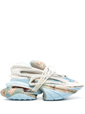 Balmain - Unicorn Renaissance-print Sneakers