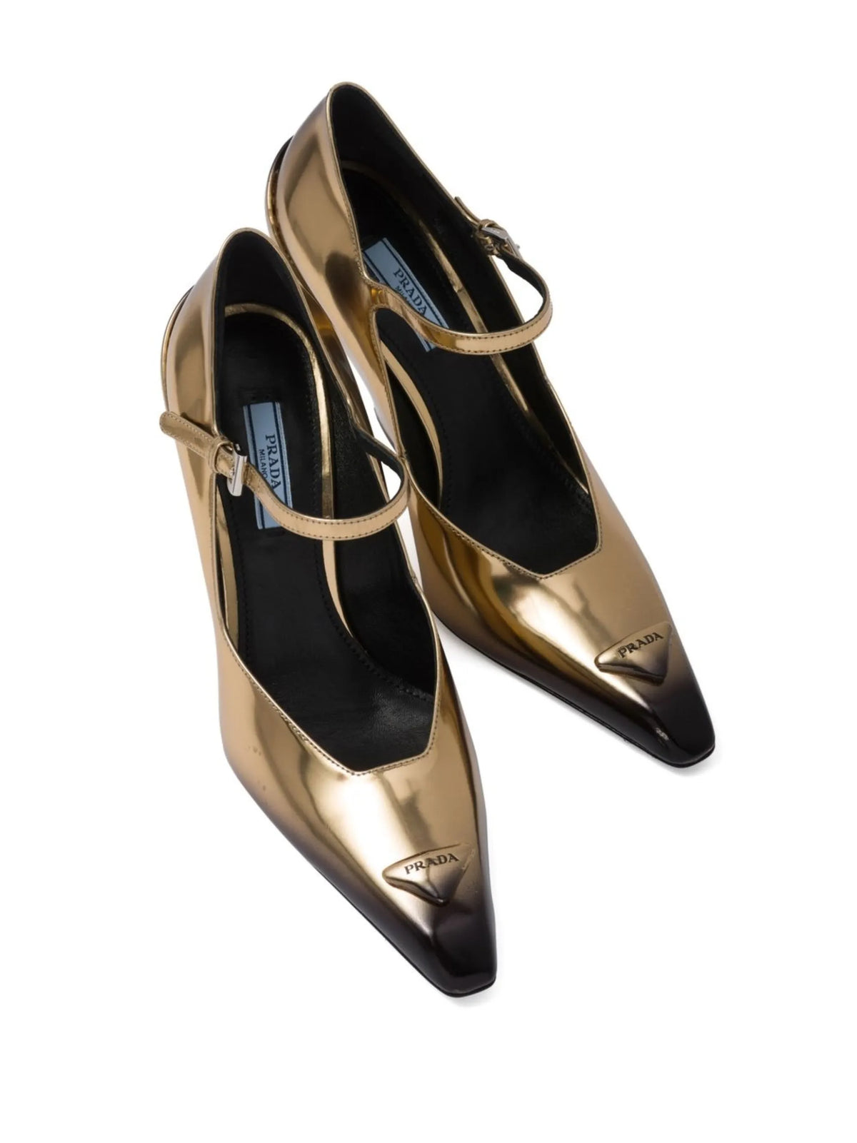 Prada - Pointed Mary Jane Pumps