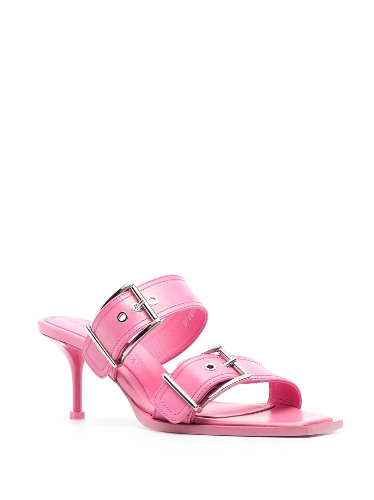 Alexander McQueen - 75mm Buckled Leather Sandals