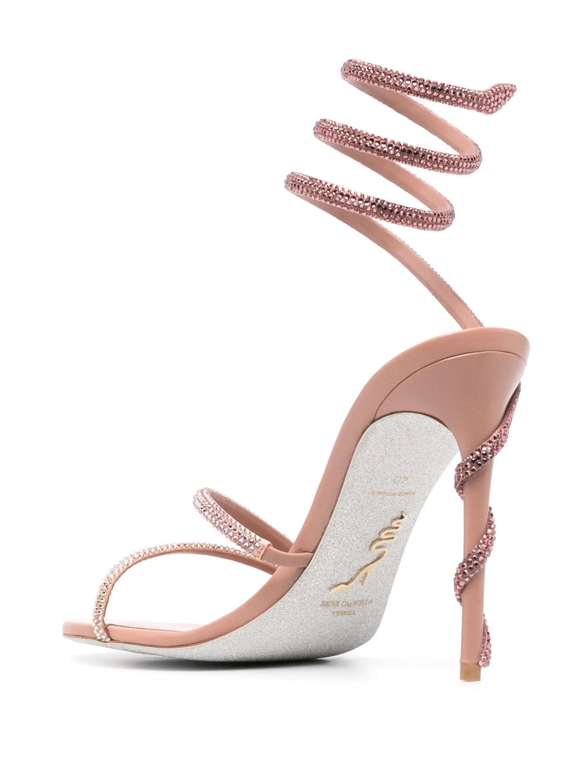 René Caovilla - Cleo Rhinestone-embellished Sandals