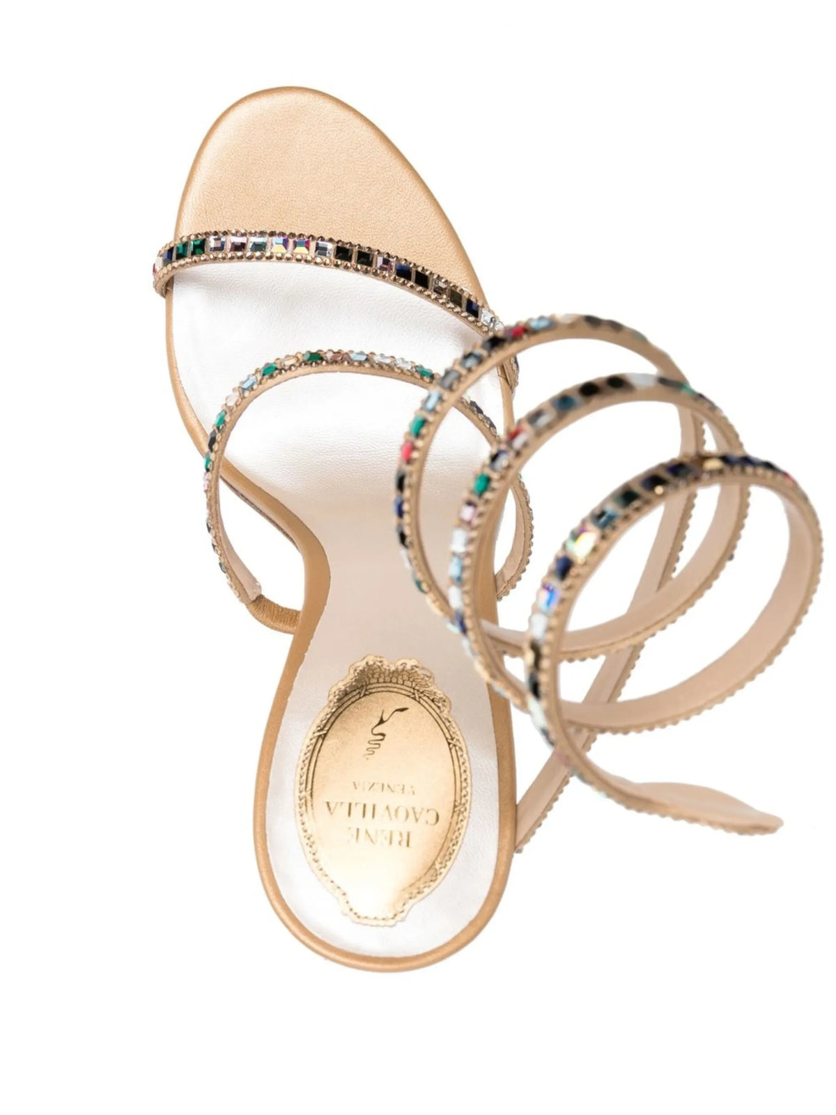 René Caovilla - Cleo Spiral-strap 125mm Sandals
