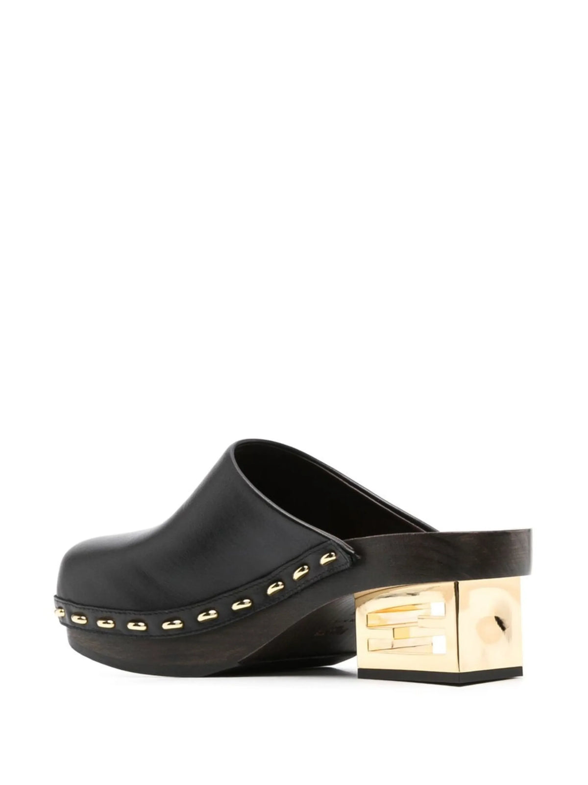 Fendi - Logo Block-heel Mules