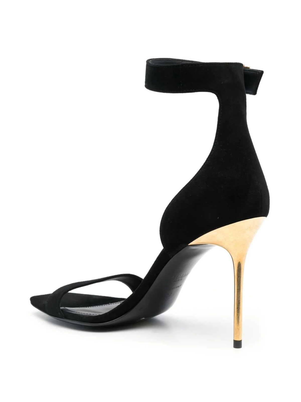 Balmain - Suede 110mm Strappy Sandals