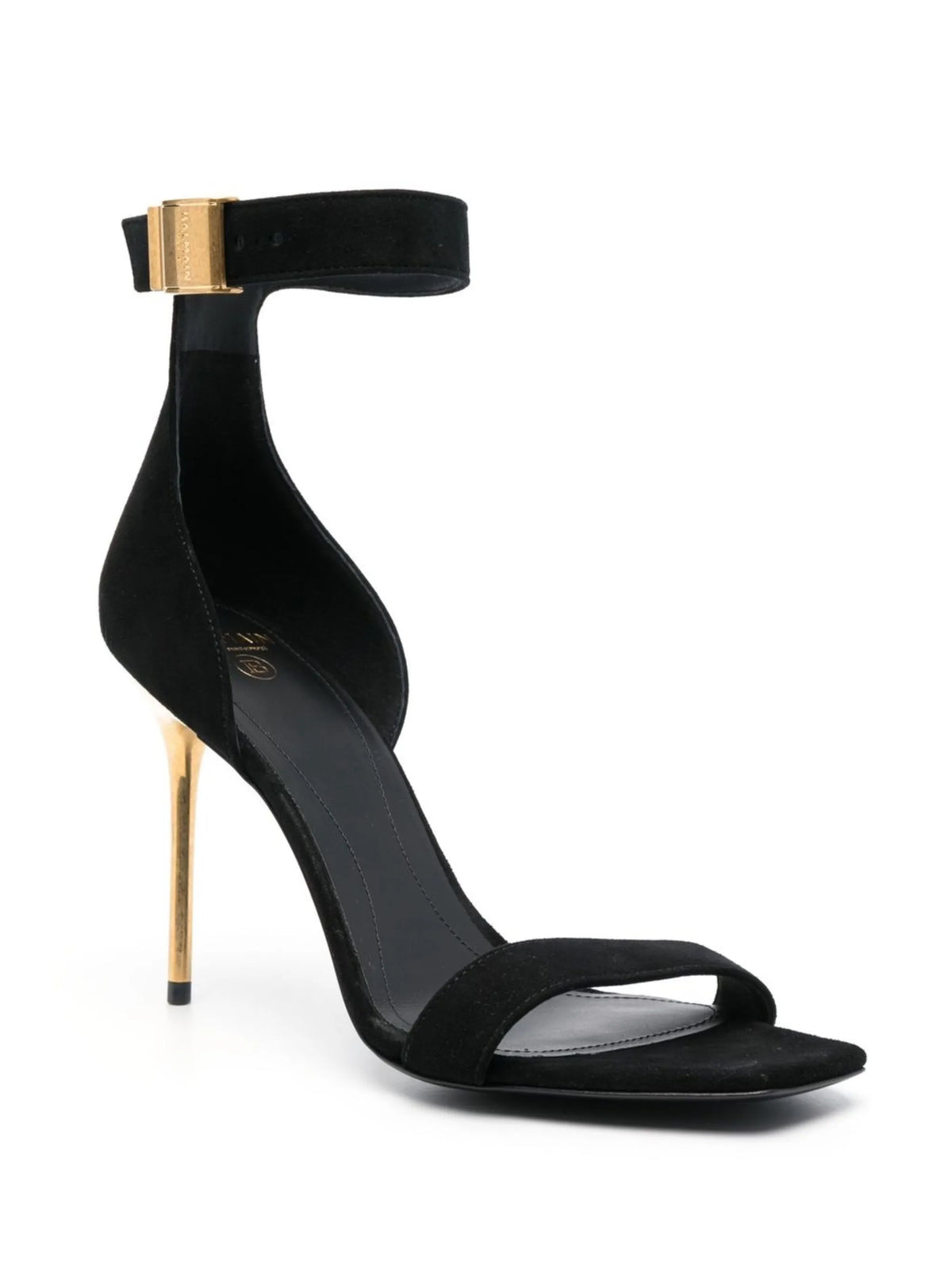Balmain - Suede 110mm Strappy Sandals