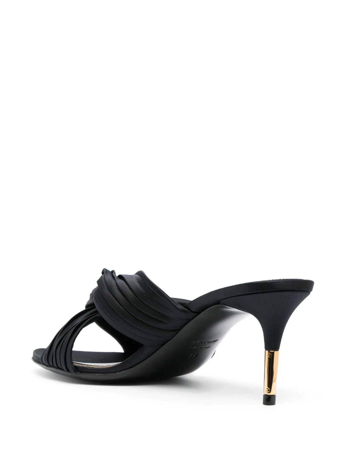 Tom Ford - 75mm Knot-detail Pleated Sandals