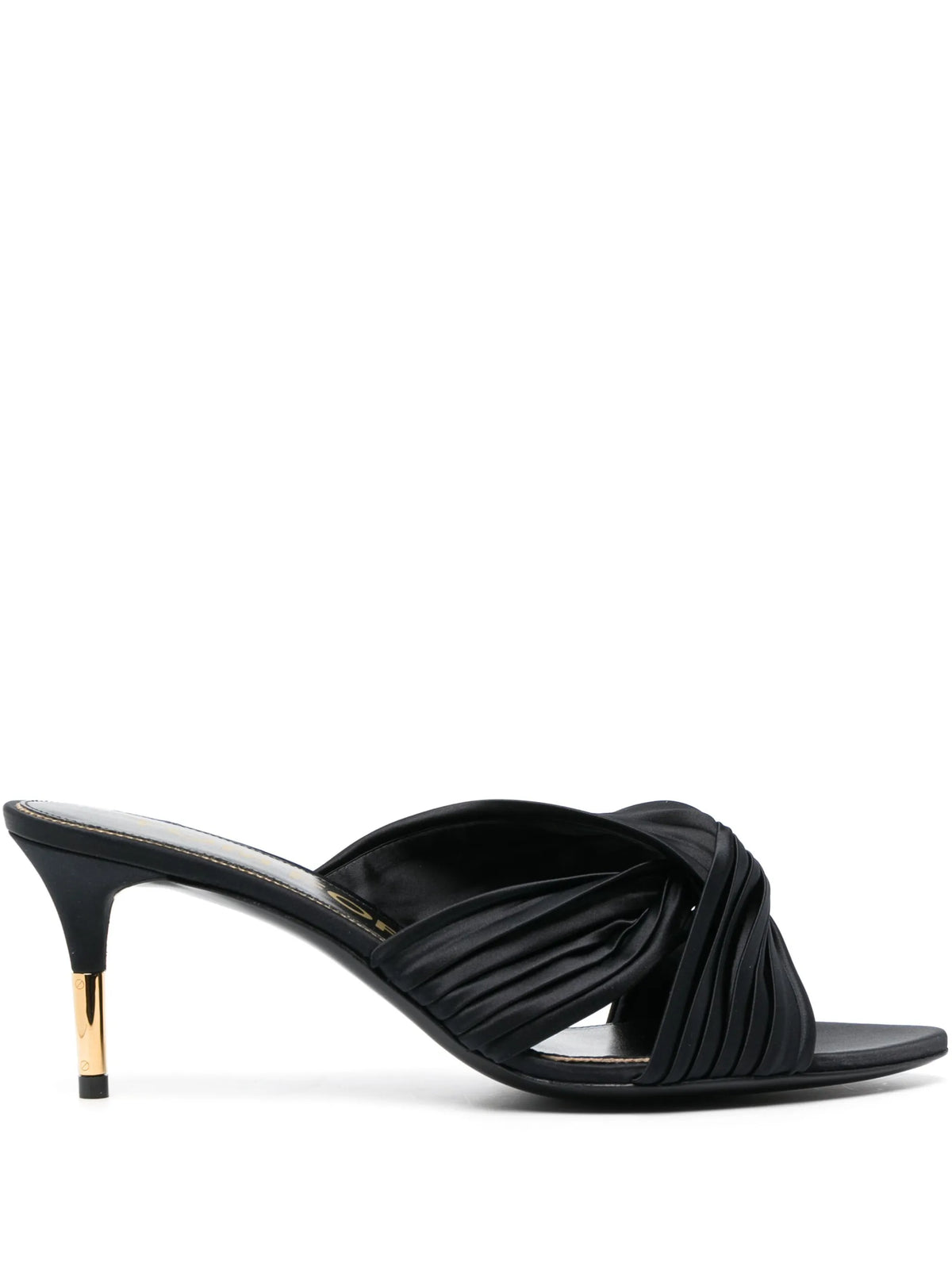 Tom Ford - 75mm Knot-detail Pleated Sandals