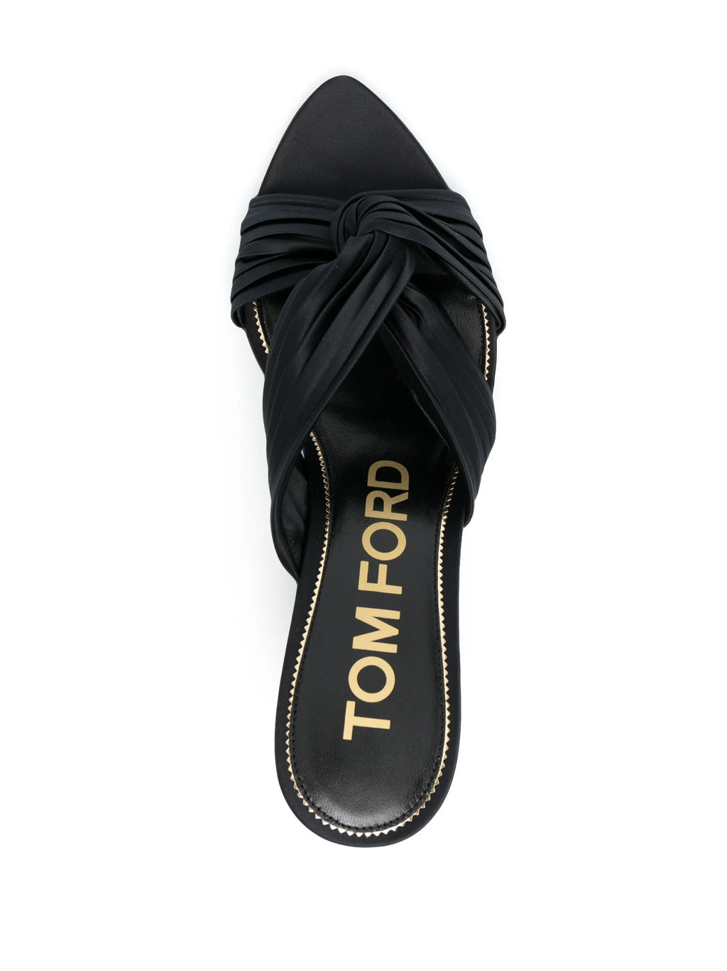Tom Ford - 75mm Knot-detail Pleated Sandals