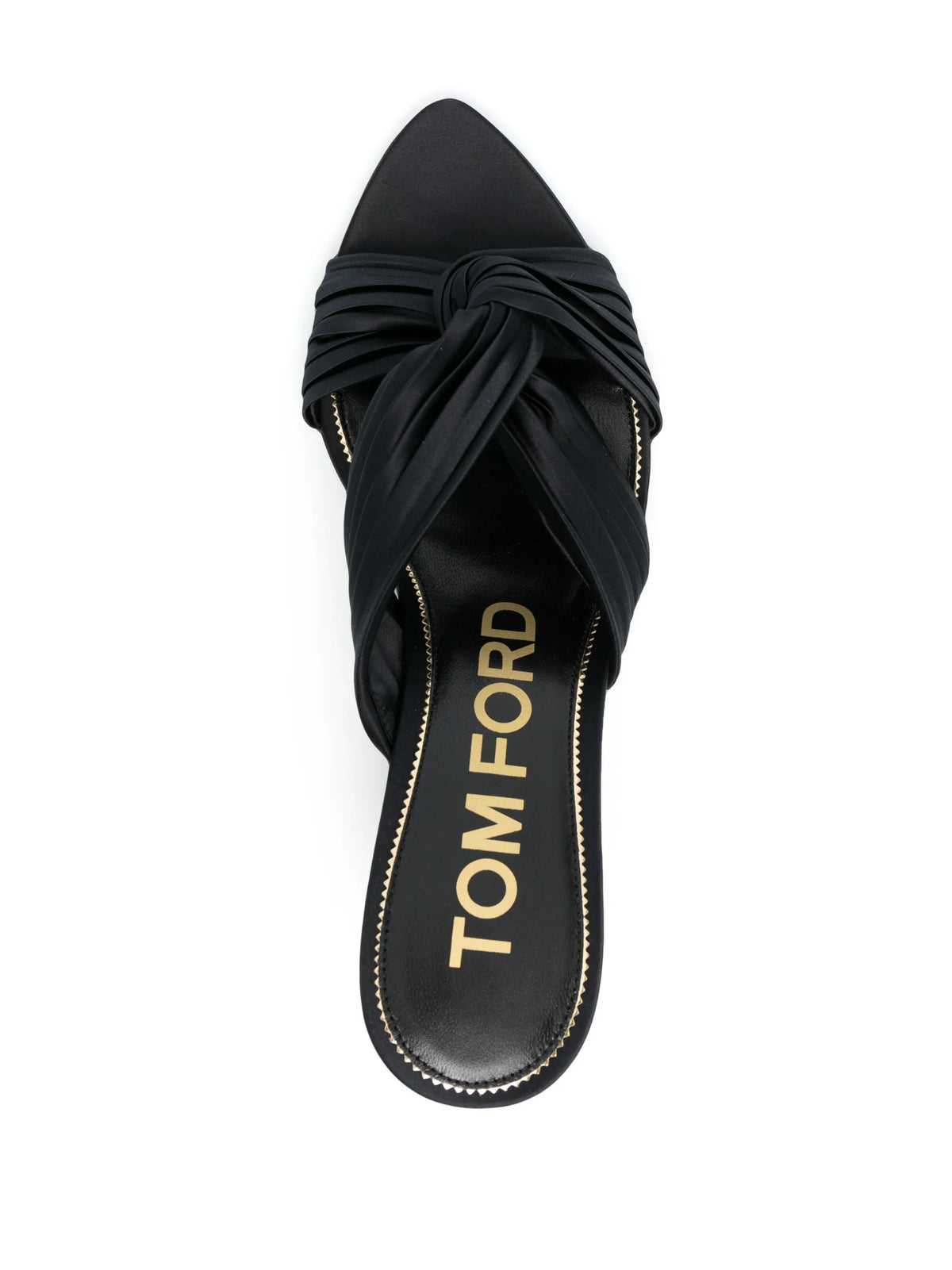 Tom Ford - 75mm Knot-detail Pleated Sandals