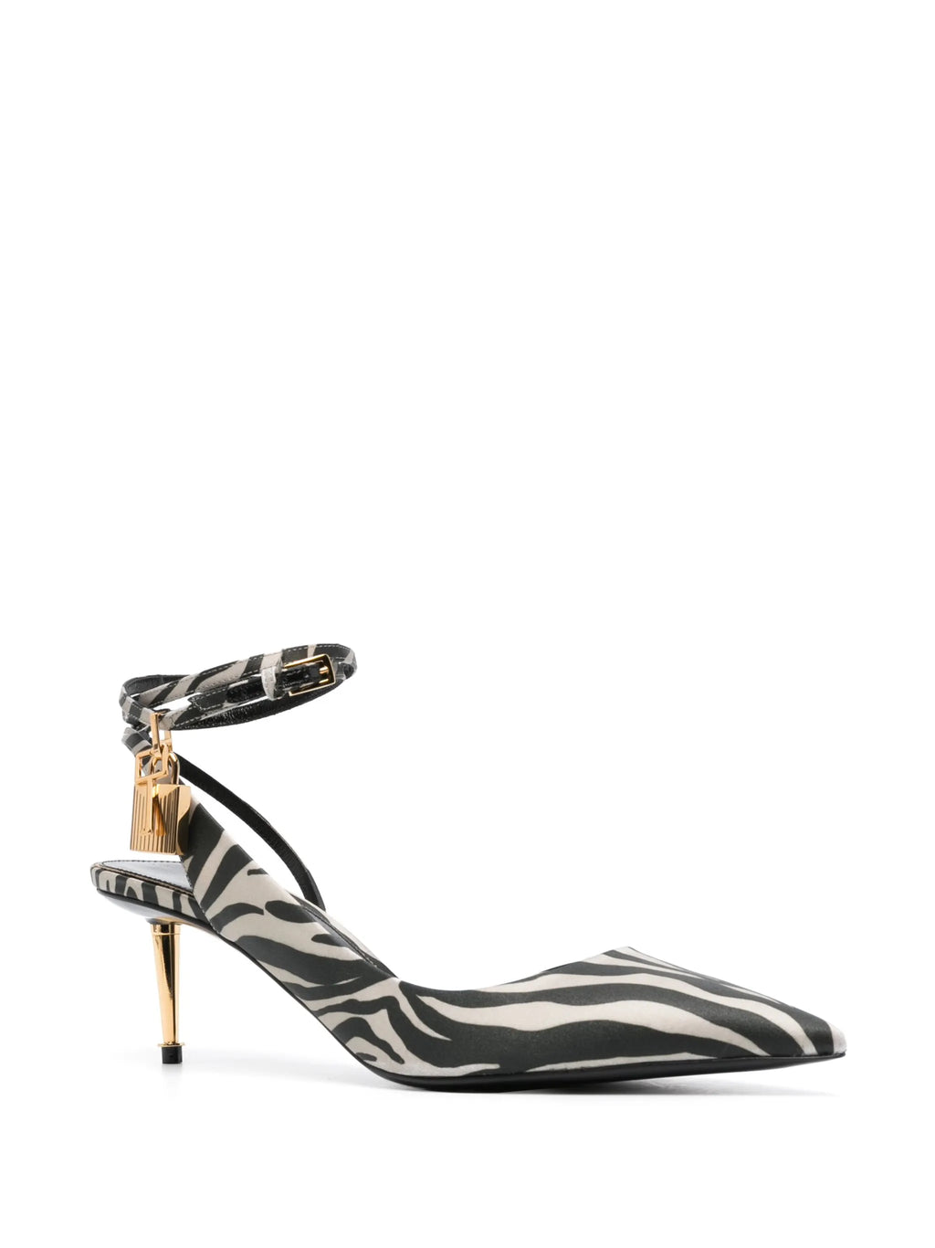 Tom Ford - Zebra-print 70mm Slingback Pumps