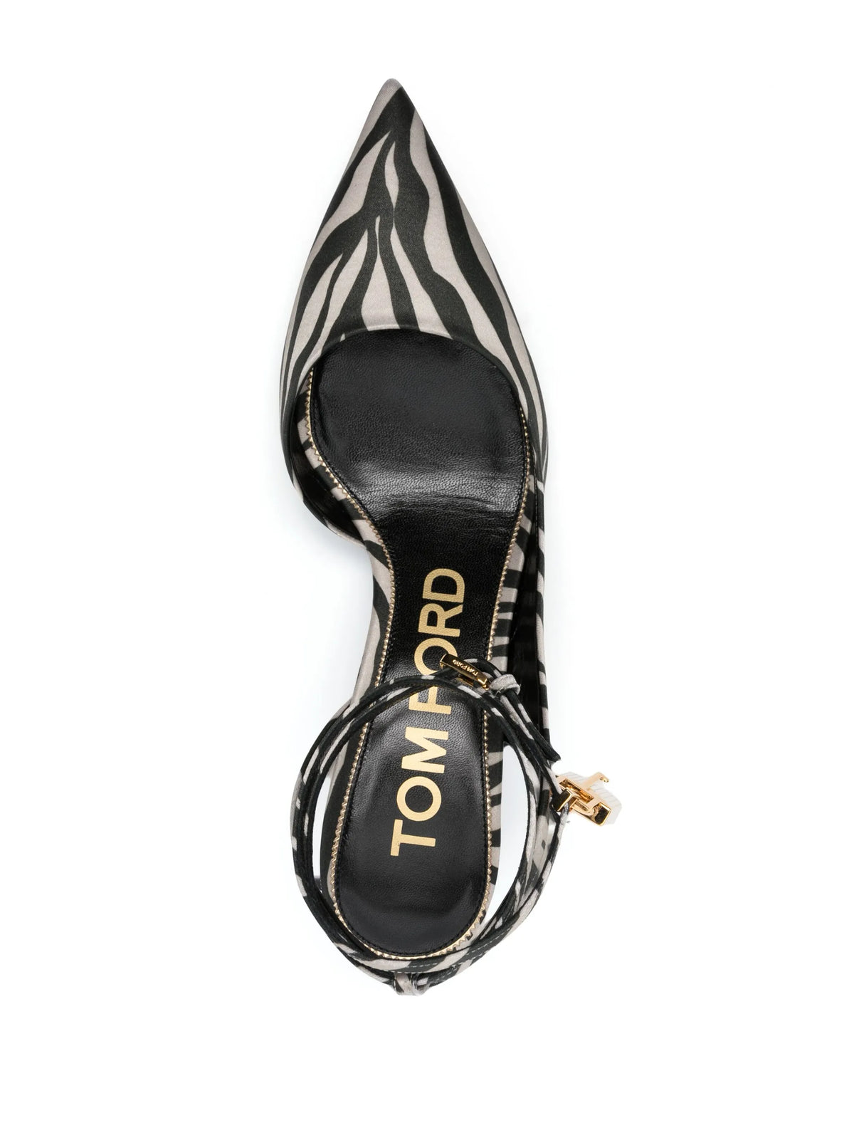 Tom Ford - Zebra-print 70mm Slingback Pumps