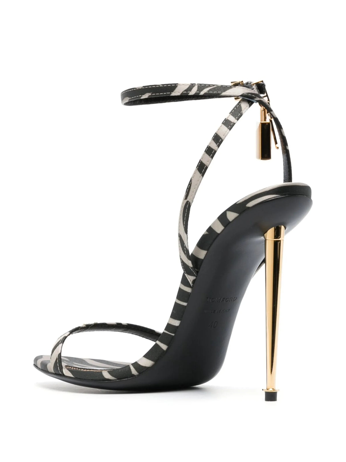 Tom Ford - 125mm Zebra-print Sandals
