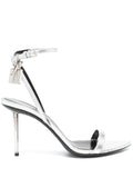 Tom Ford - Padlock Pointy Naked 85mm Leather Sandals