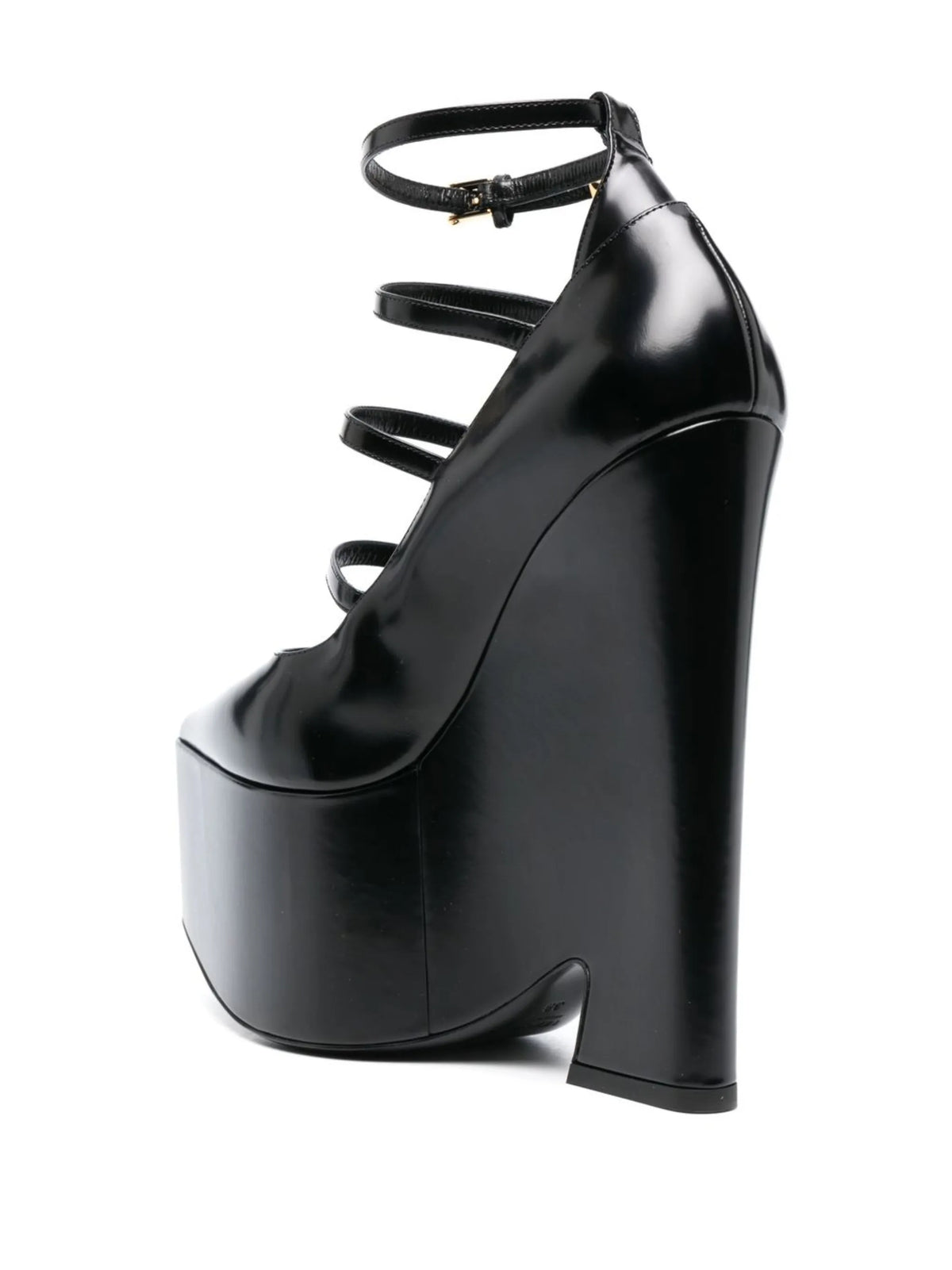 Versace - Tempest Calf-leather Platform Pumps