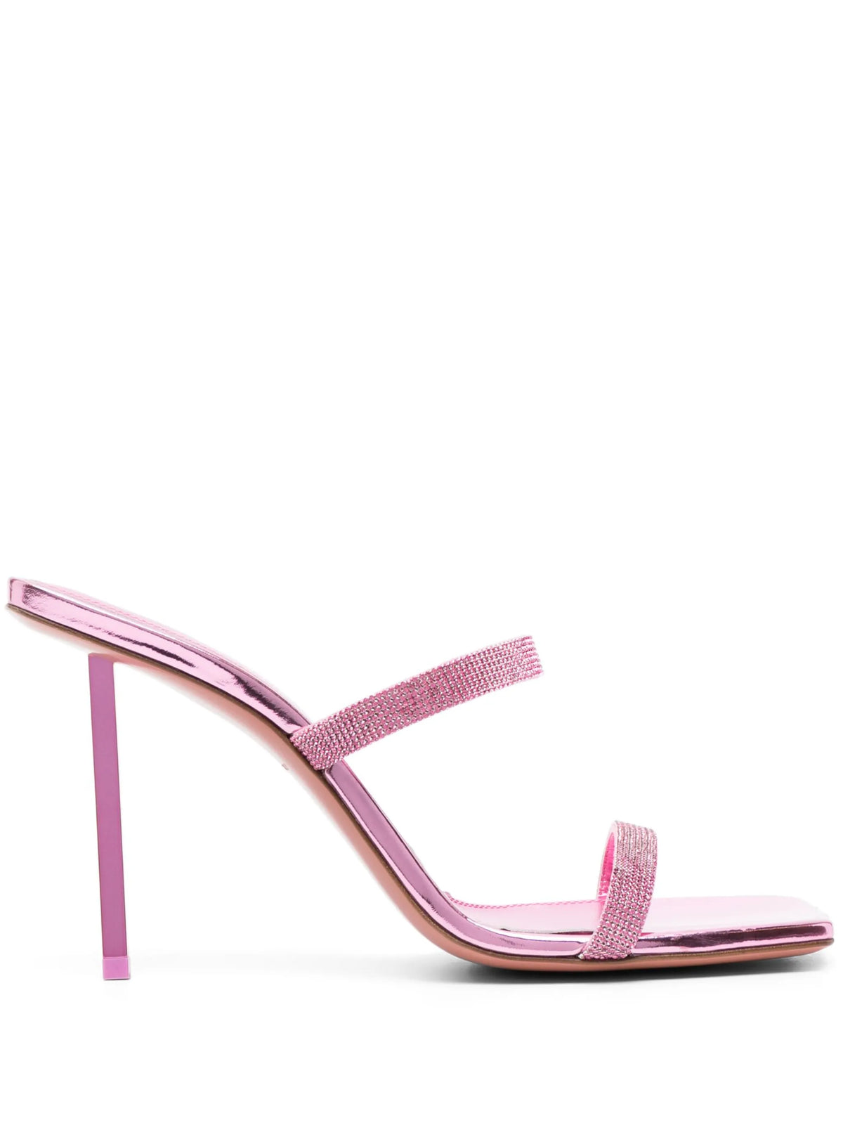 Amina Muaddi - 100mm Rih Sandals