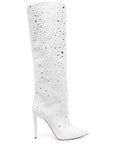 Paris Texas - Holly Love Crystal-embellished Suede Boots