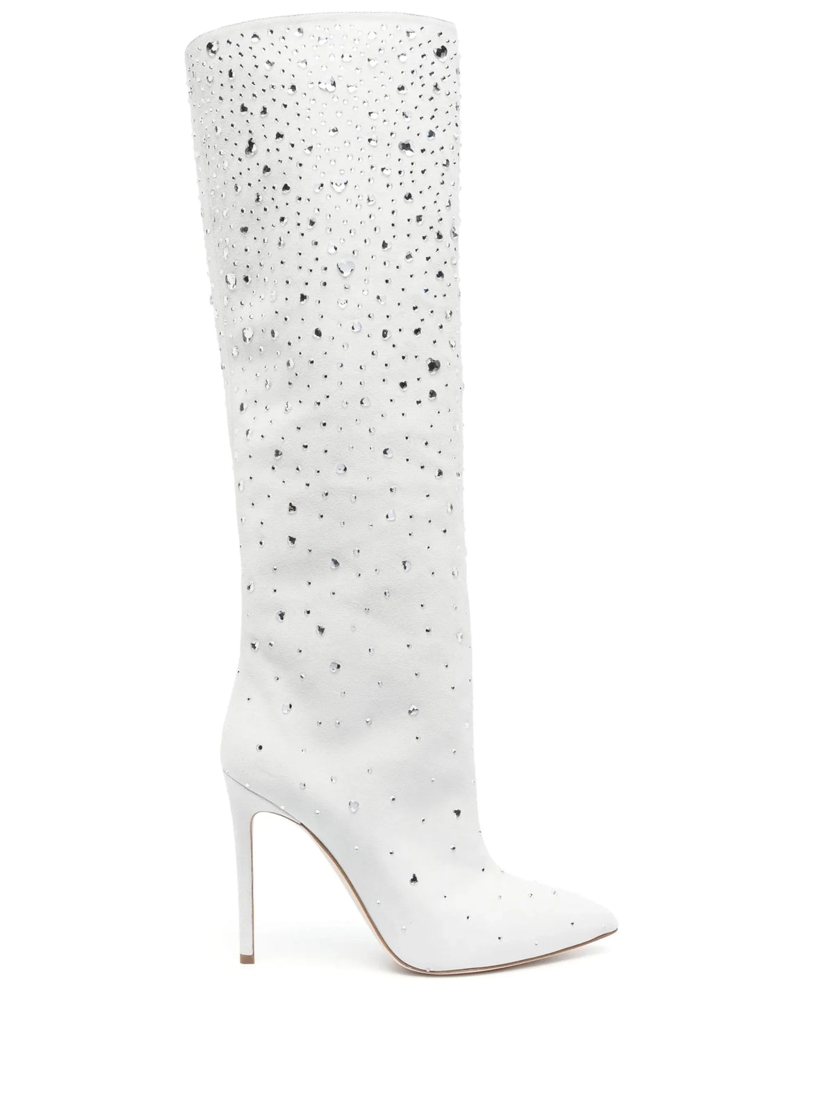 Paris Texas - Holly Love Crystal-embellished Suede Boots