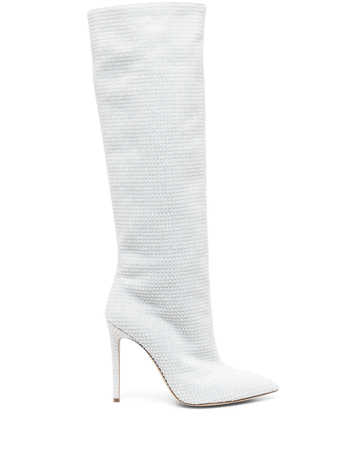 Paris Texas - Holly 115mm Crystal-embellished Knee-high Boots