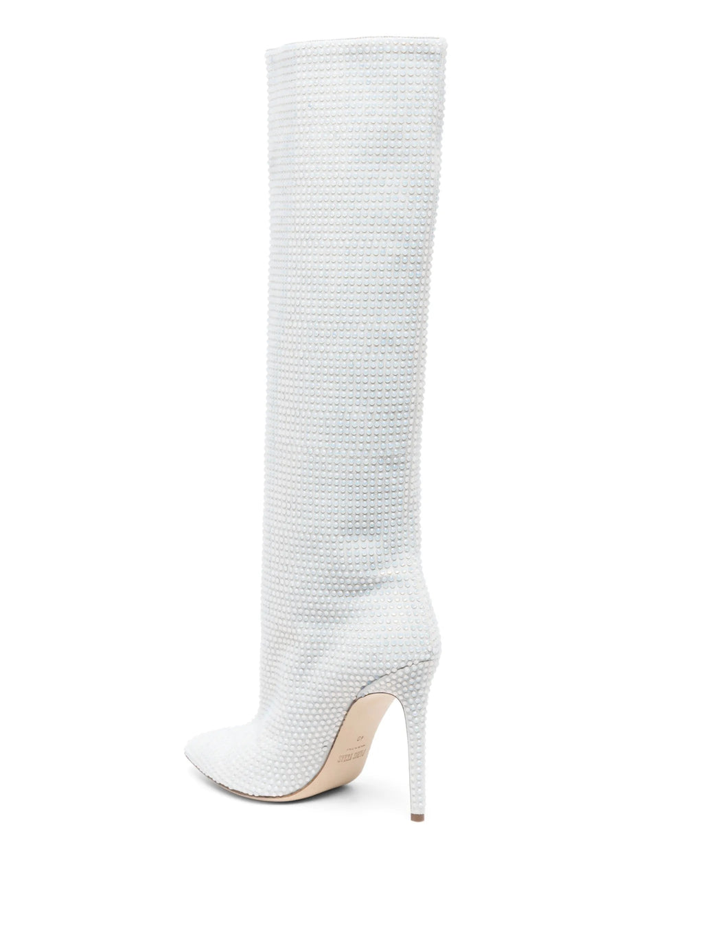 Paris Texas - Holly 115mm Crystal-embellished Knee-high Boots