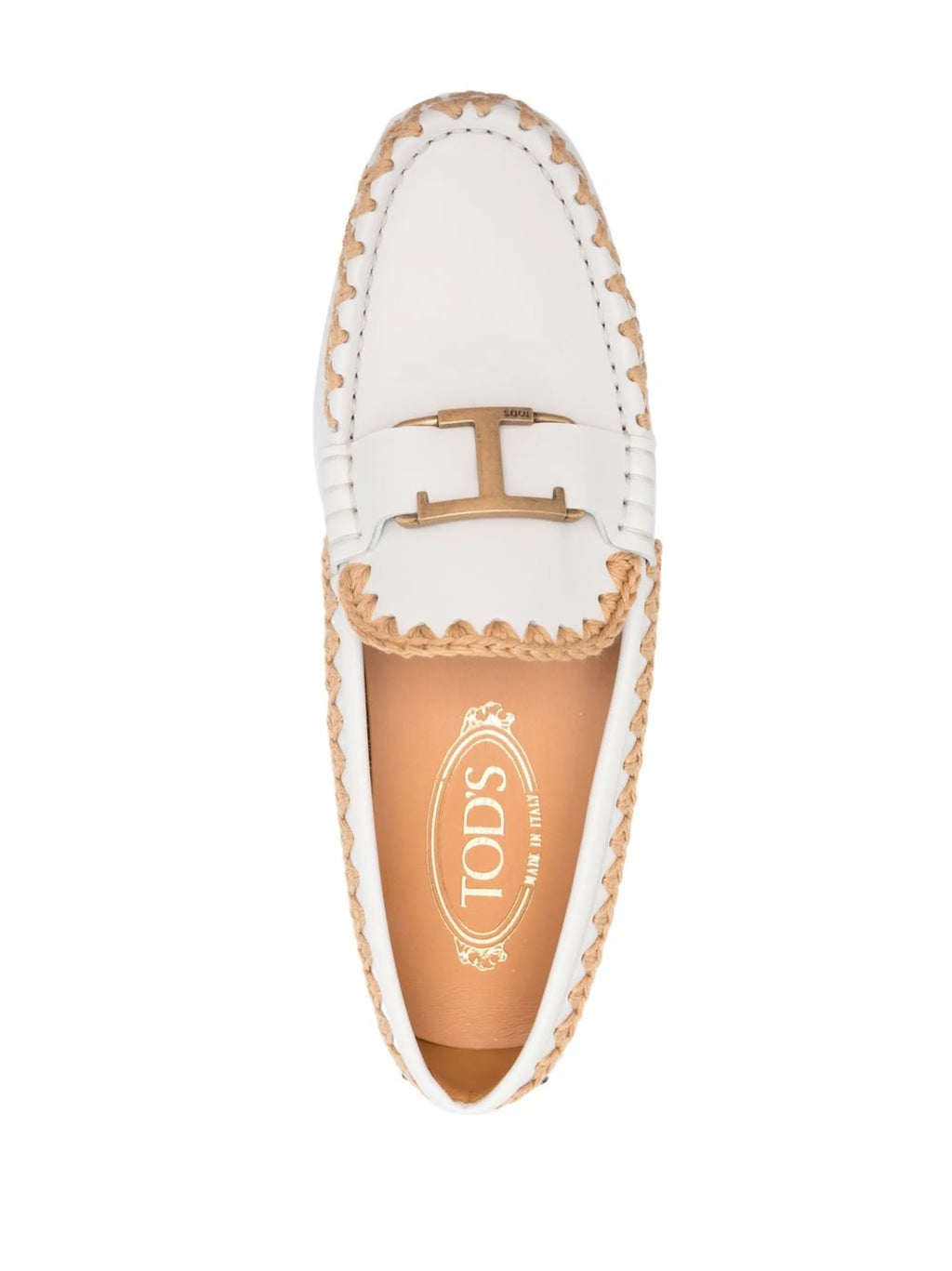 Tod's - Whipstitch Buckled Leather Loafers