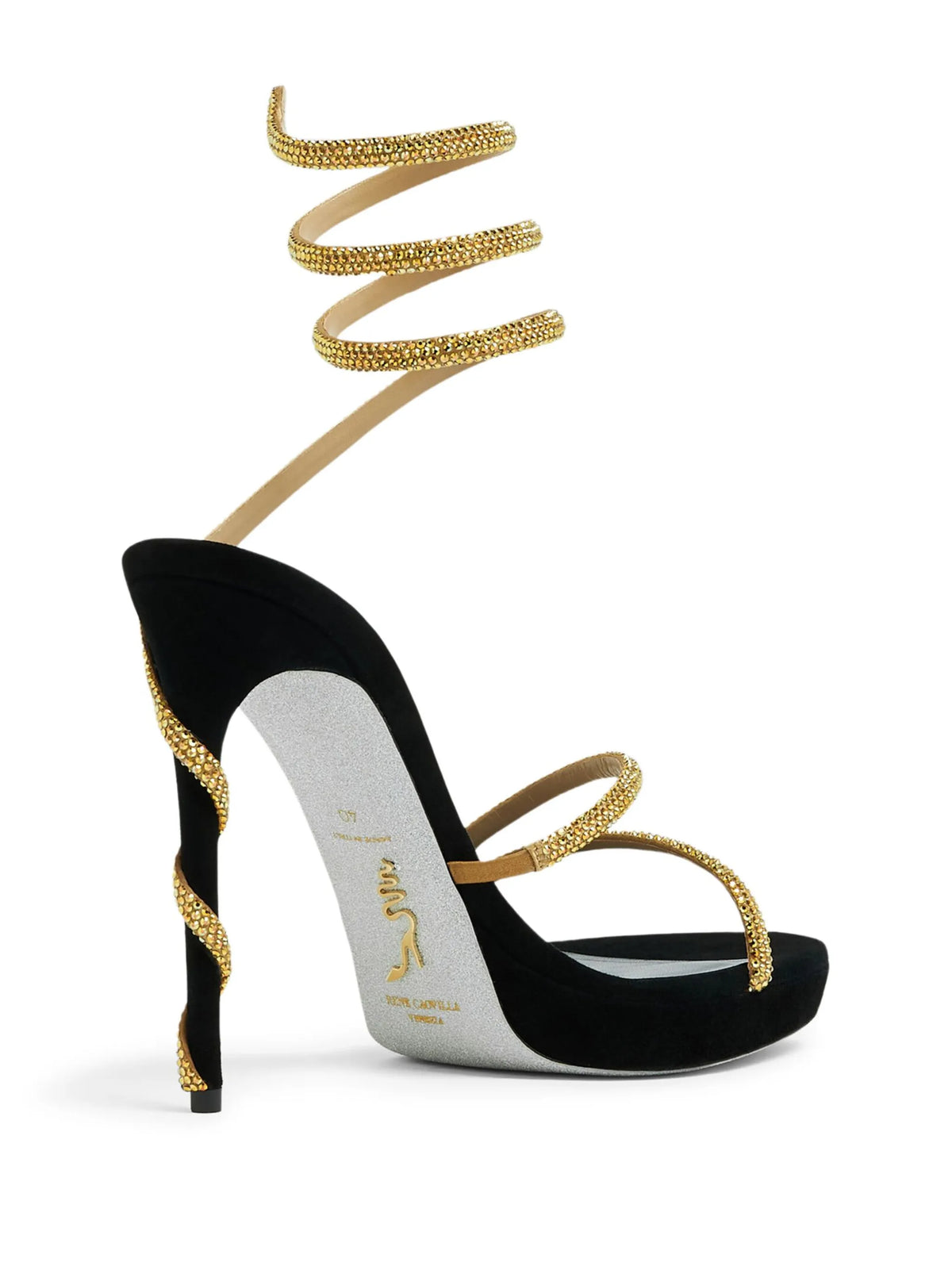 René Caovilla - Cleo Crystal-embellished Sandals