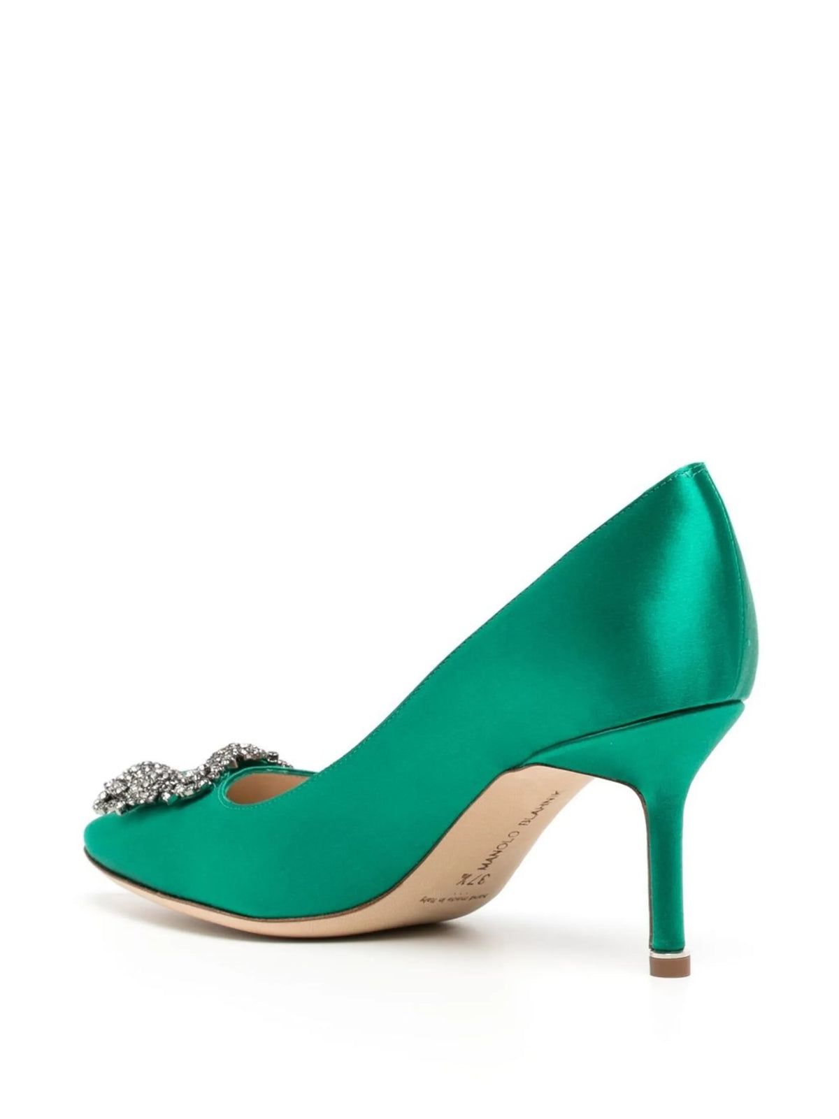 Manolo Blahnik - Hangisi Embellished Pumps