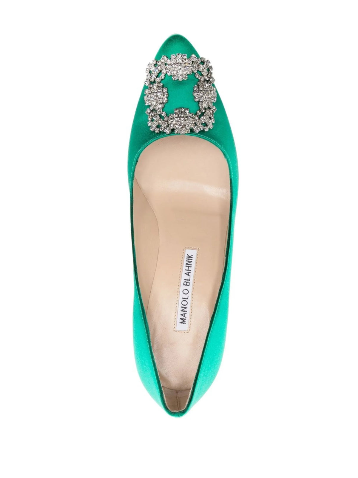 Manolo Blahnik - Hangisi Embellished Pumps