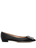 Manolo Blahnik - Hangisi Flat Ballerina Shoes
