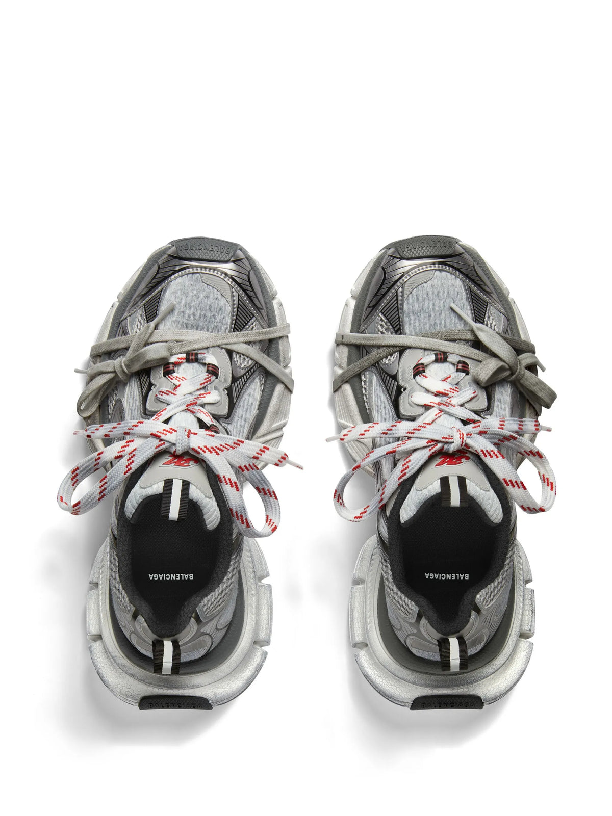 Balenciaga - 3XL Panelled Lace-up Sneakers