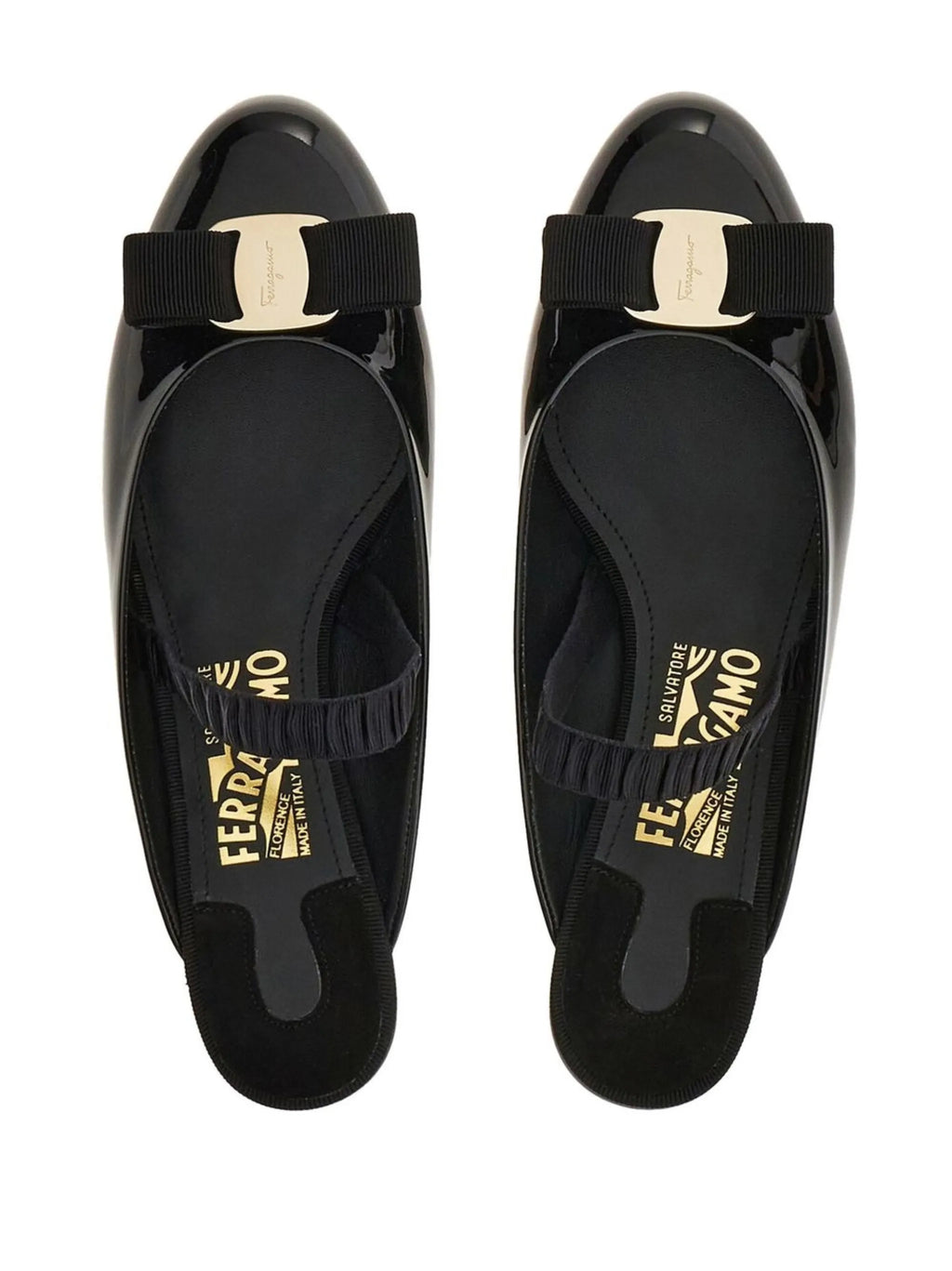 Ferragamo - Vara Bow 30mm Ballerina Shoes