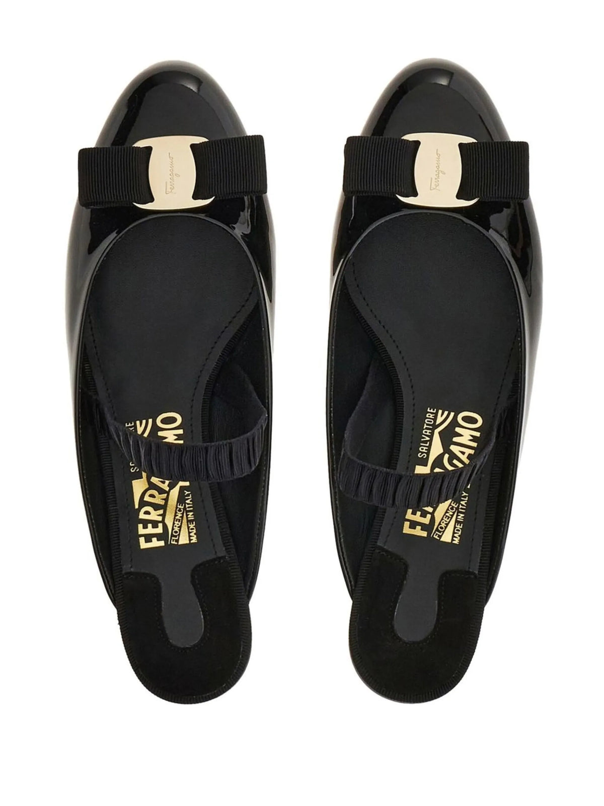 Ferragamo - Vara Bow 30mm Ballerina Shoes