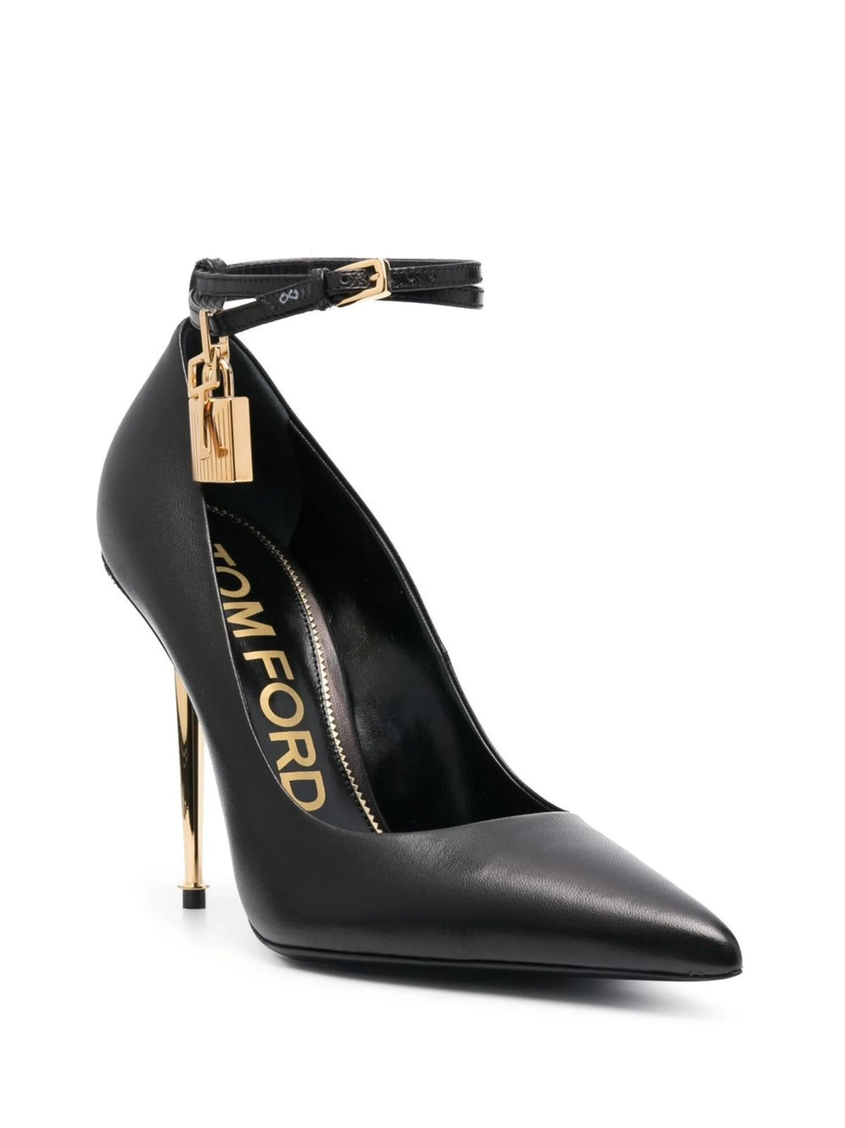 Tom Ford - Padlock-detail 110mm Pumps - Black