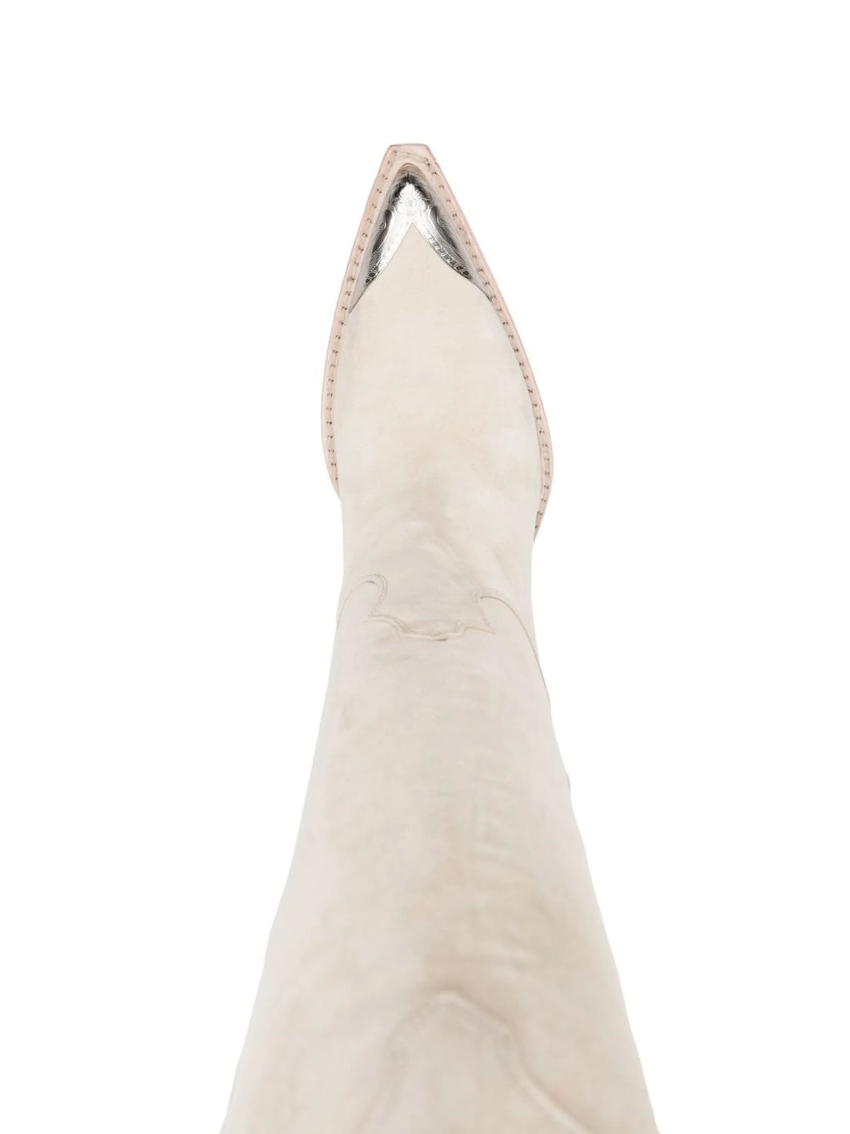 Paris Texas - Pointed 100mm Suede Boots