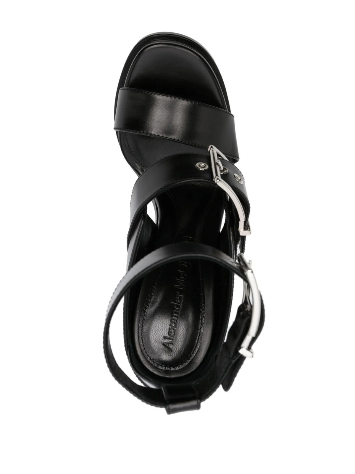 Alexander McQueen - 125mm Heeled Leather Sandals