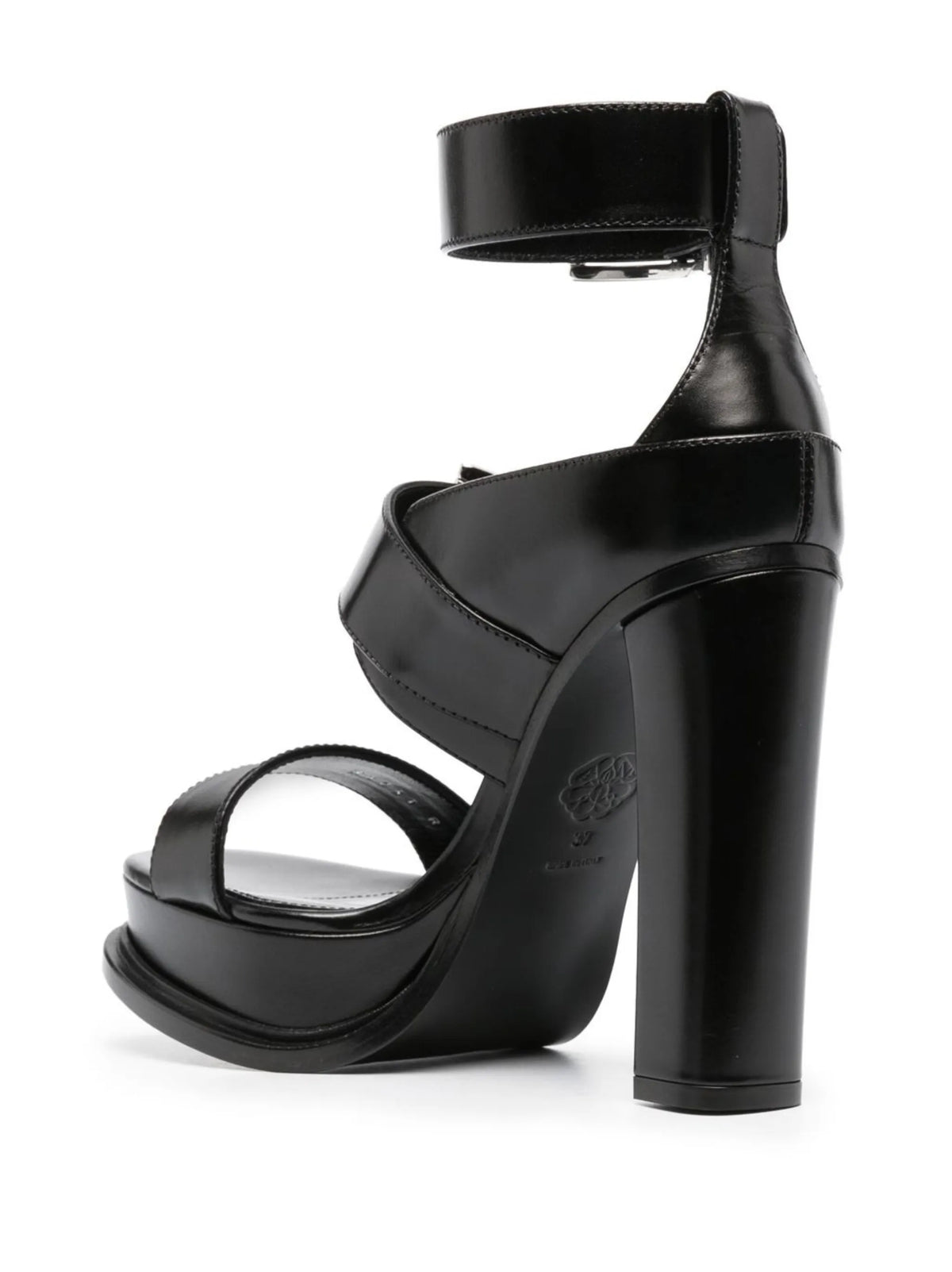 Alexander McQueen - 125mm Heeled Leather Sandals