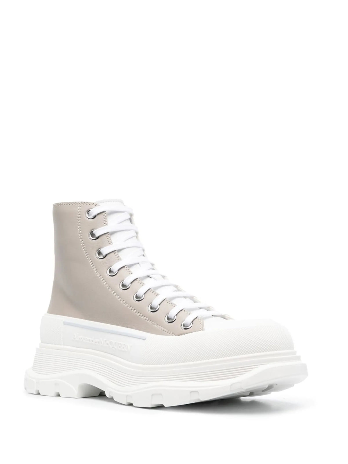 Alexander McQueen - Tread Slick Lace-up Chunky Boots