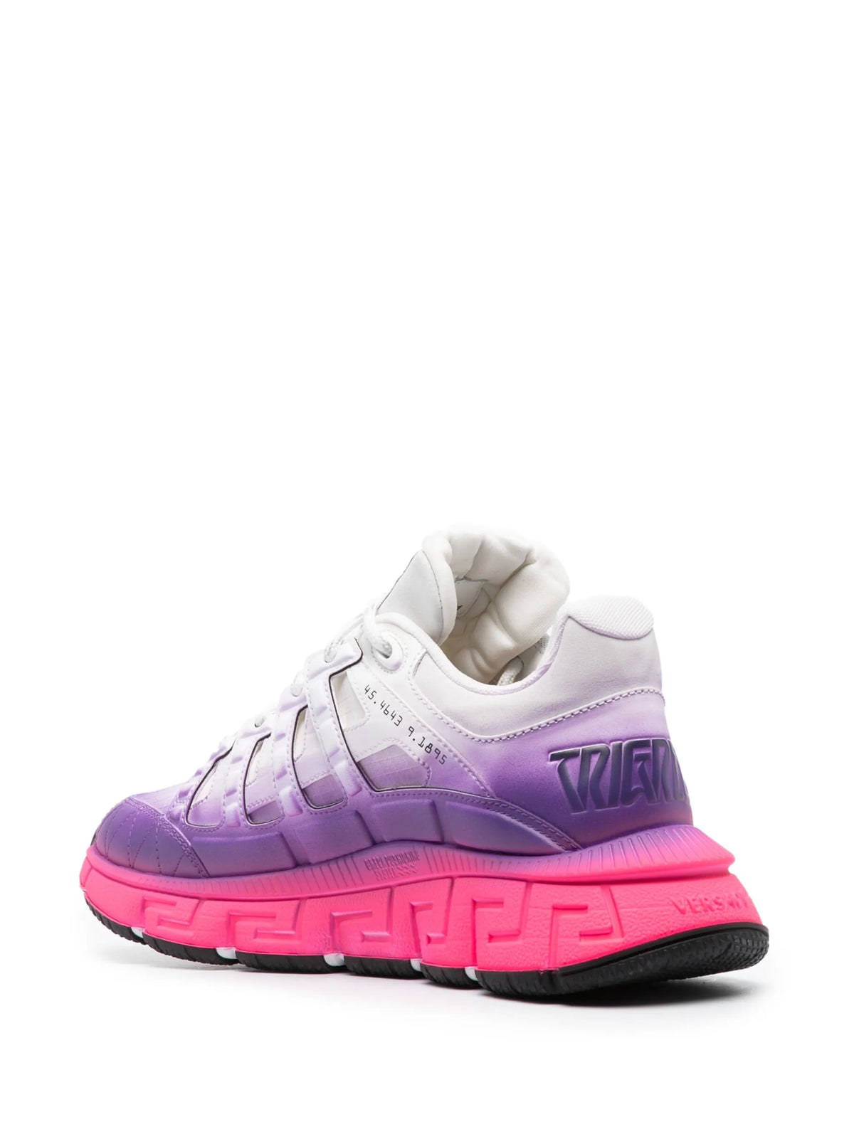 Versace - Trigreca Leather Sneakers